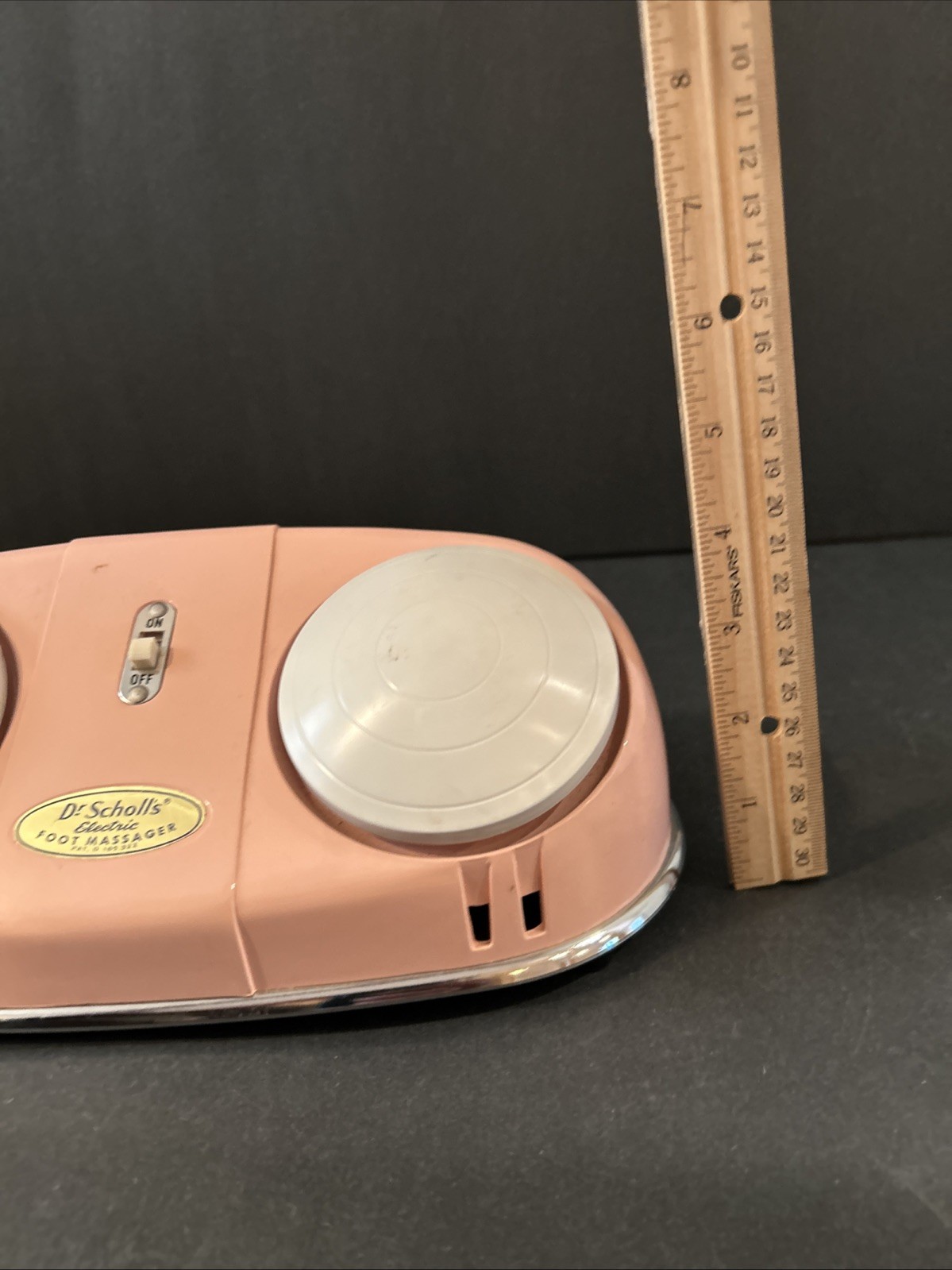 Vintage Dr Scholl’s Pink Electric Foot Massager Model 411 – Working Condition
