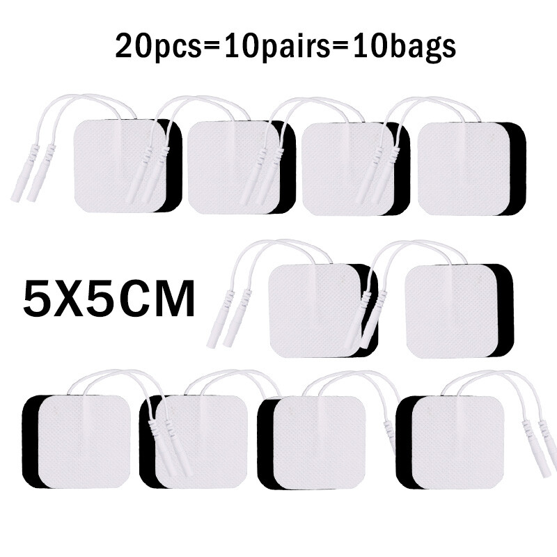 40 TENS Electrode Pads EMS Replacement Unit 7000 3000 2×2 Muscle Stimulator BULK