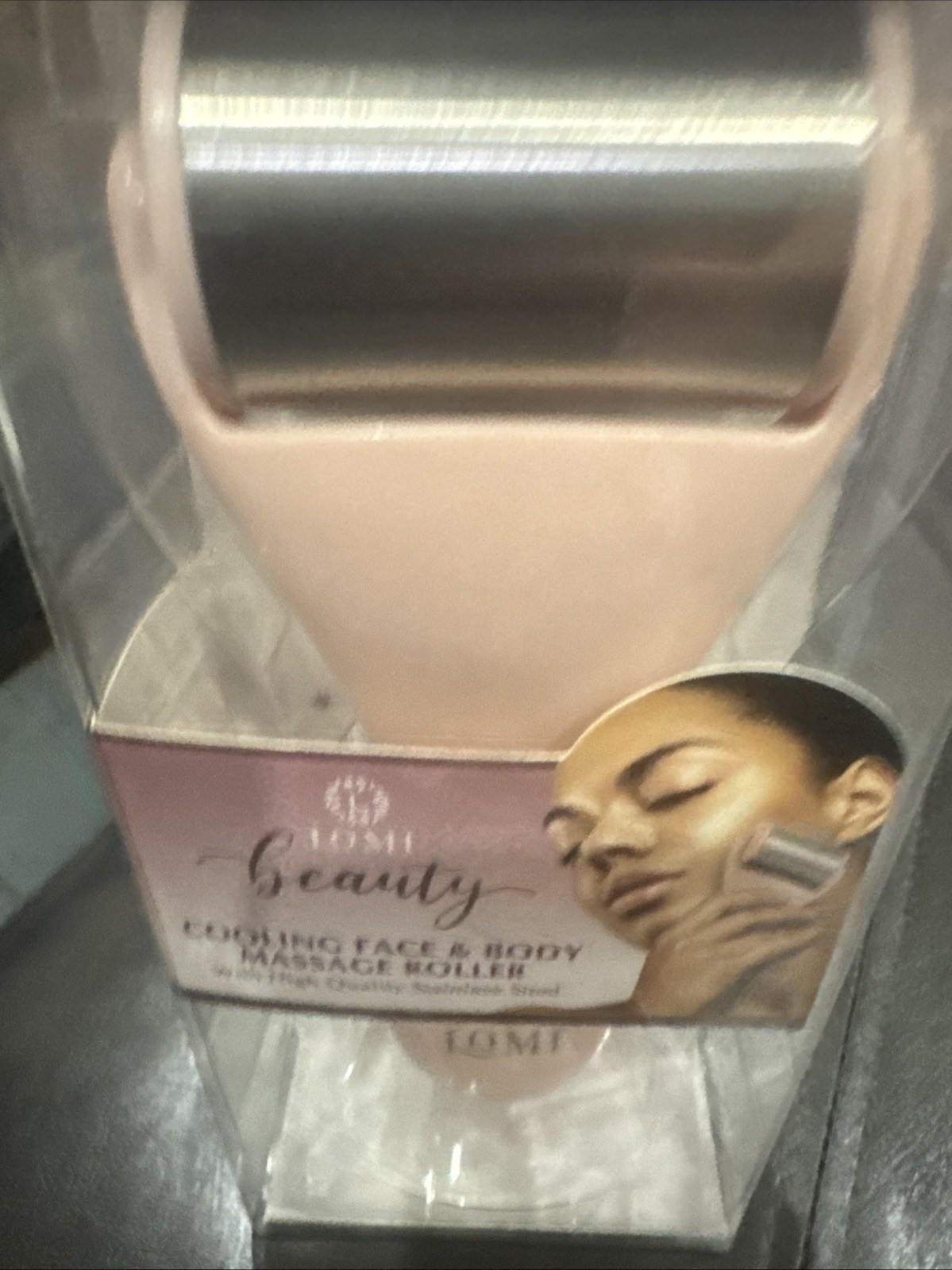 LOMI Beauty Cooling Face & Body Massage Roller Stainless Steel Facial Tool