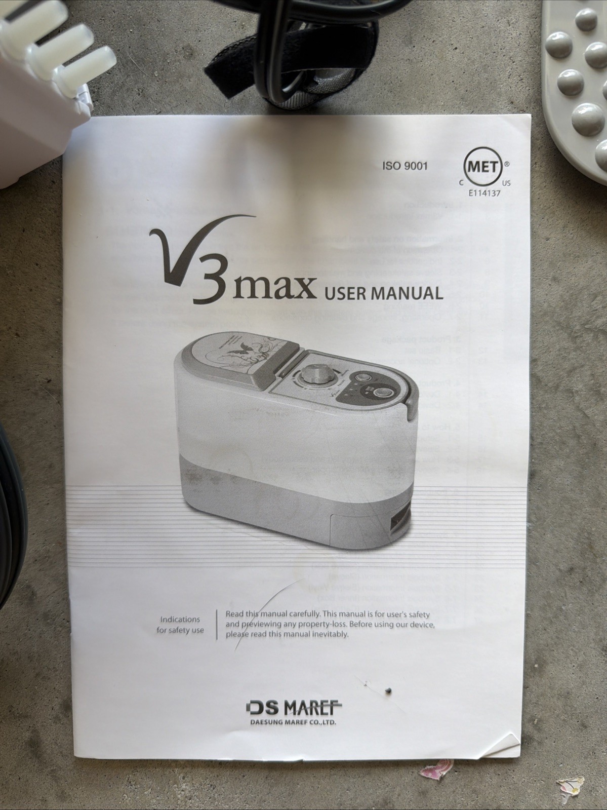 DOCTOR LIFE V3max Air Compression Leg Massager for Circulation (INCOMPLETE)