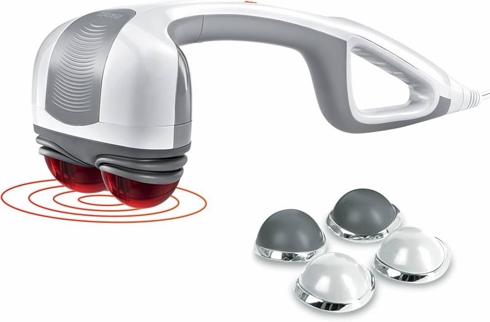 HoMedics HHP-351H Percussion Action Plus Handheld Massager – White NOB