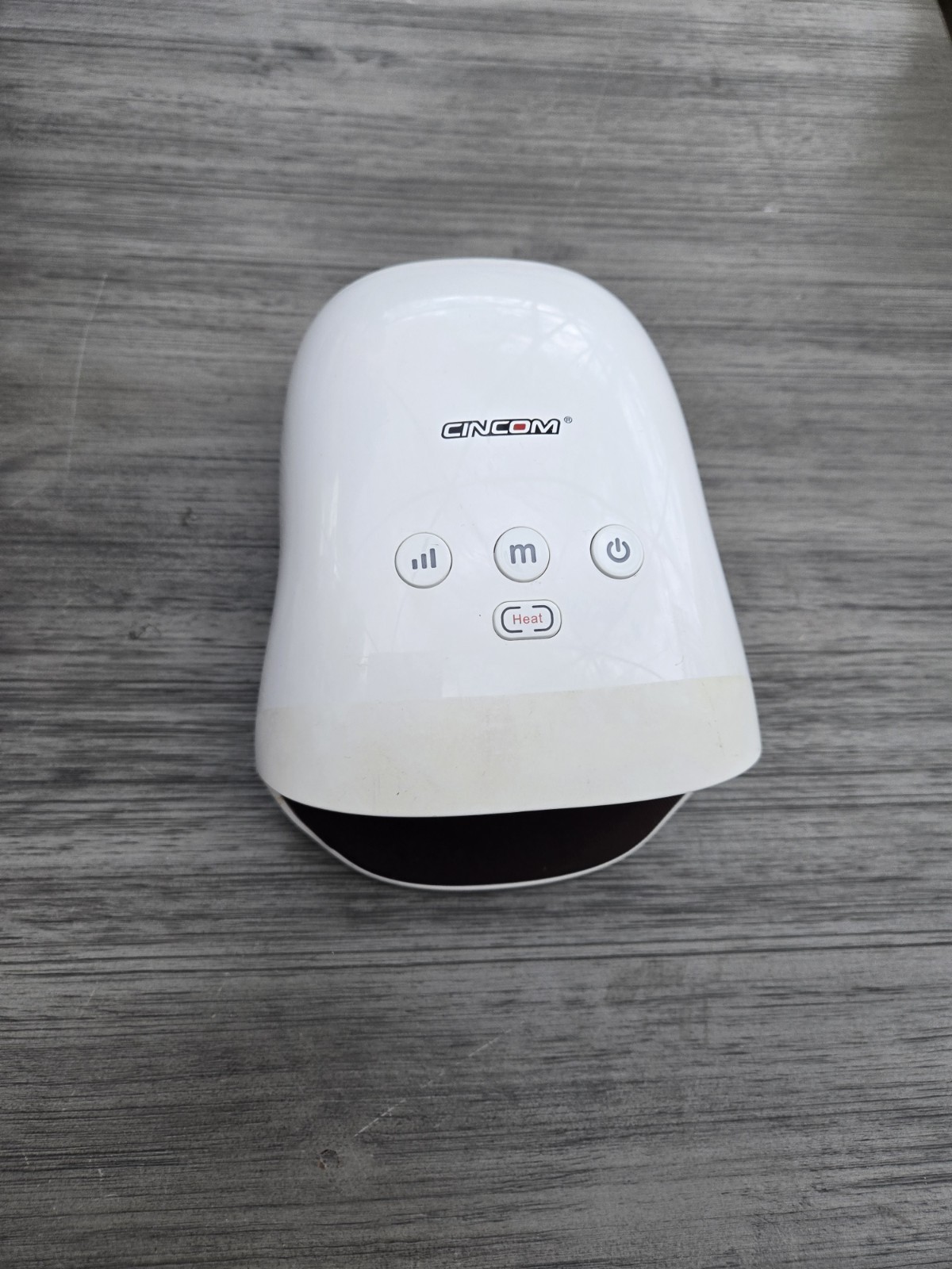 CINCOM Cordless Hand Massager, specifically the CM-026H model,heated,