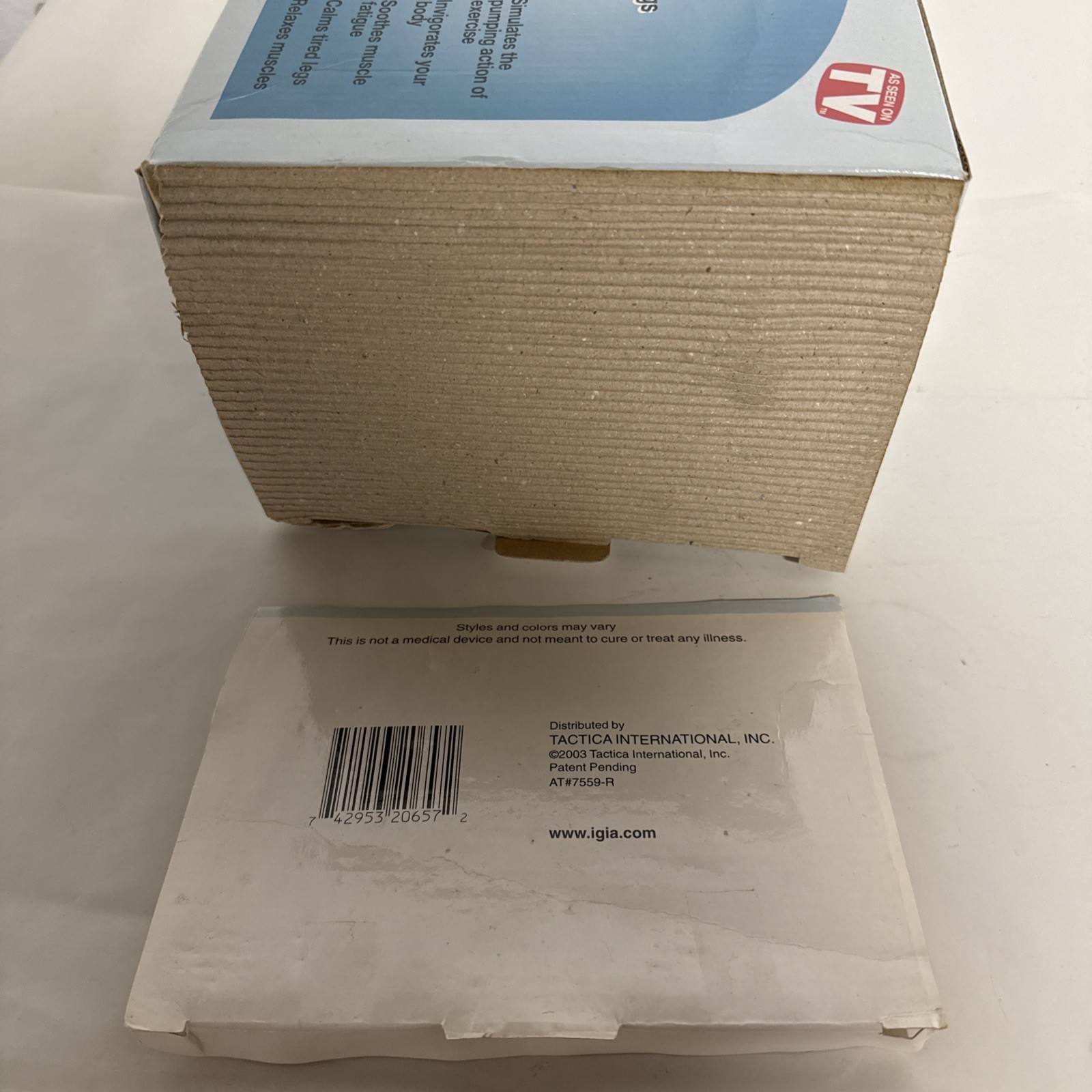 Leg Massager Igia Air-O-Sage Leg Massager for Circulation