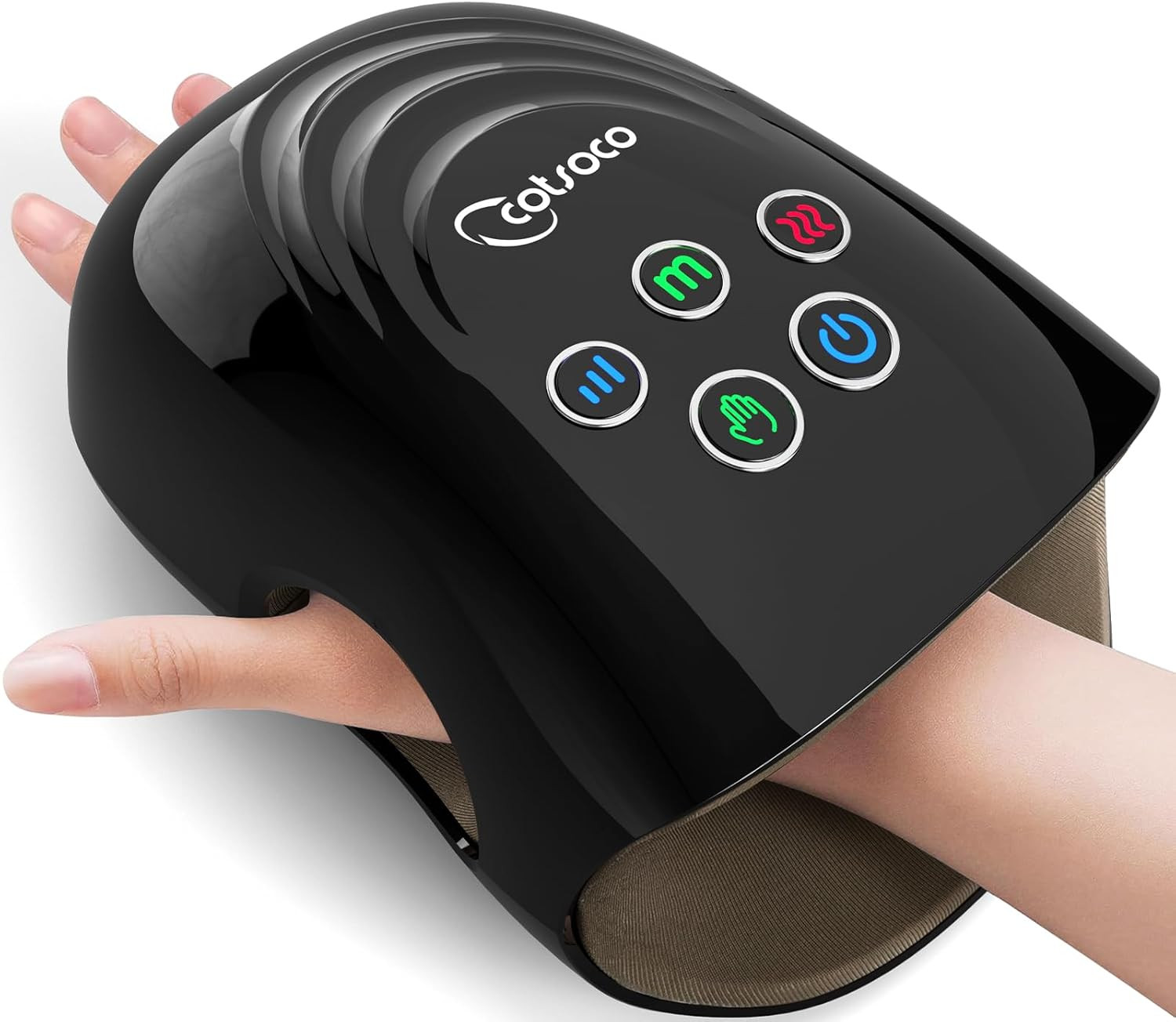 cotsoco Mothers Day Gifts for Mom Upgraded Hand Massager – 3Massage Sizes, Cordl