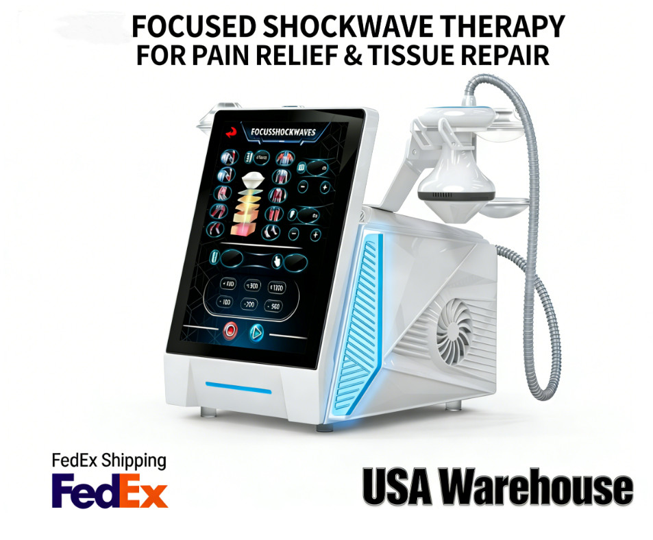 Piezowave Eswt Focused Shock Wave Therapy Machine For Relax Massage Physio