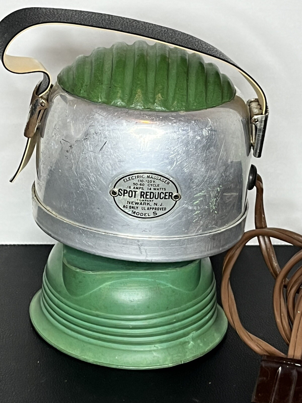 Body Massager Company Newark, N.J. Electric 110-120v Model S Old VGT Granny Core