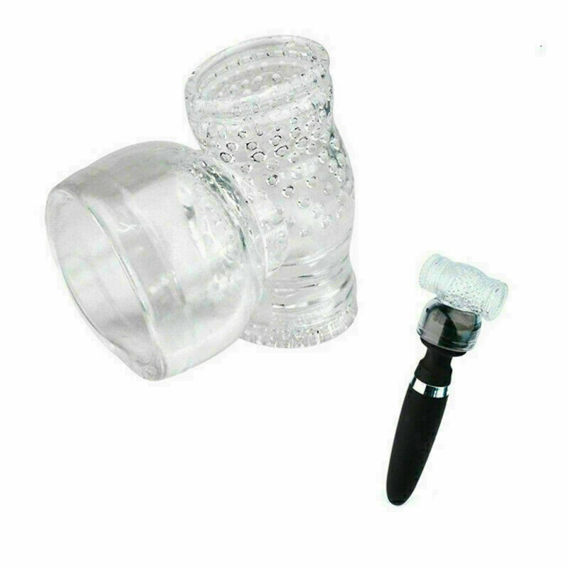 TPE Clear Male Humming Bird Attachment Fit Hitachi Magic Wand Massager Accessory