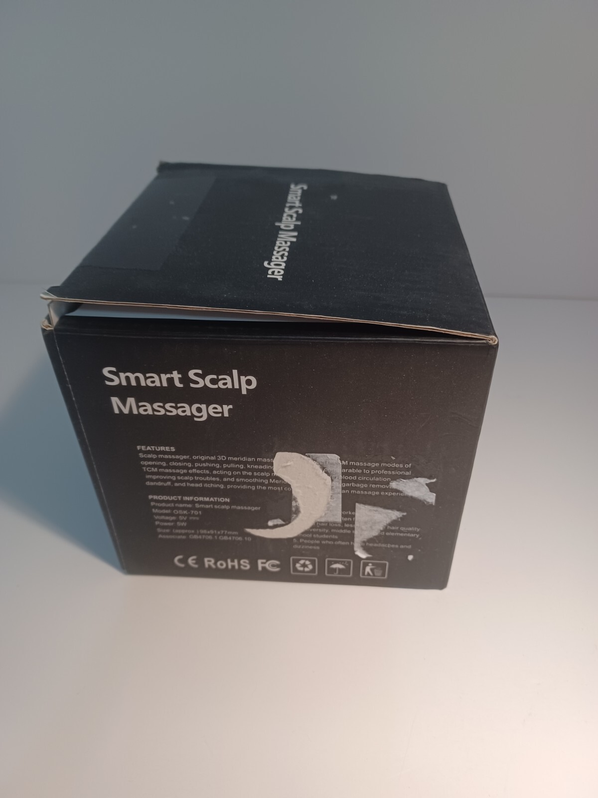 Smart Scalp Massager Hair Growth USB Massage Soothe People Pets New Item#1176