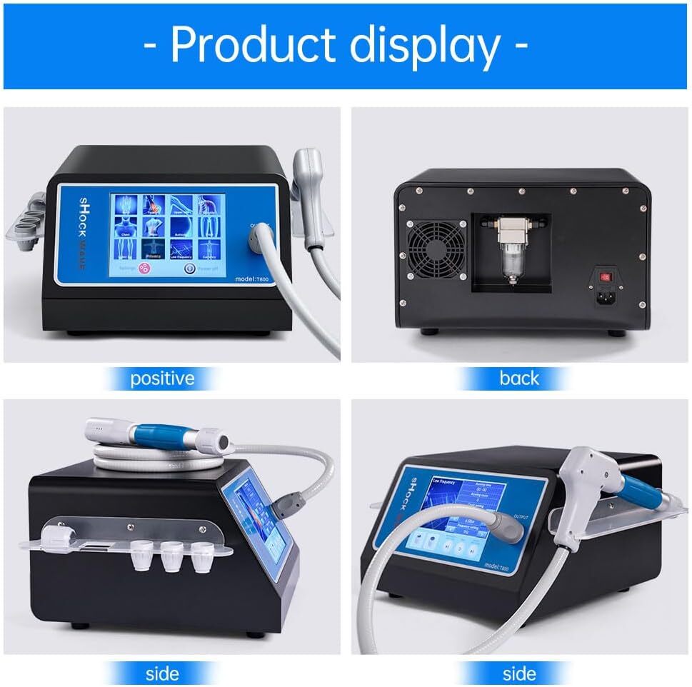 Kalecope 10 Bar ESWT Pneumatic ED Shockwave Therapy Machine Body Pain Relief