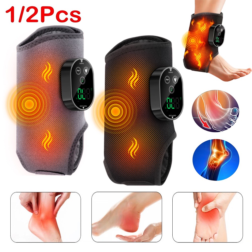 Foot Renew Triple Method Massager Heat Vibration for Heel Arch Ankle Neuropathy