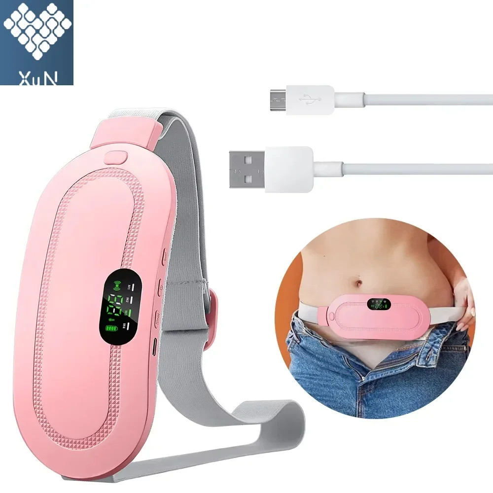Portable Heated Massage Warming Palace Belt Intelligent Heating Waist Device for