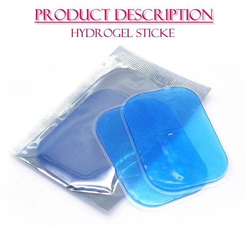 50/100pcs Replacement Abs Gel Pads Ems Abdominal Muscle Stimulator Hydrogel Gel~