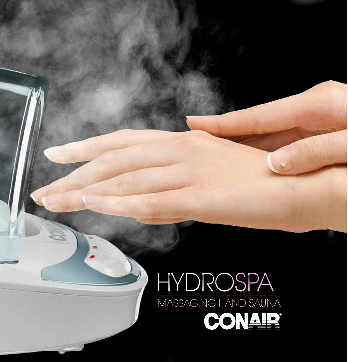 Conair HydroSpa Massaging Hand Sauna Steam–delivers moisture to skin & dry hands
