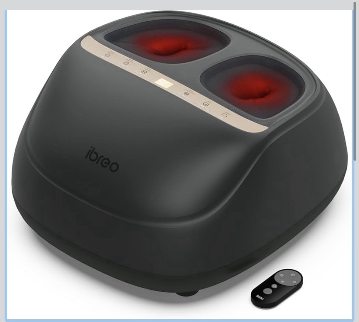 Shiatsu Foot Massager Machine with Heat Deep Kneading Air Compression Vibrating