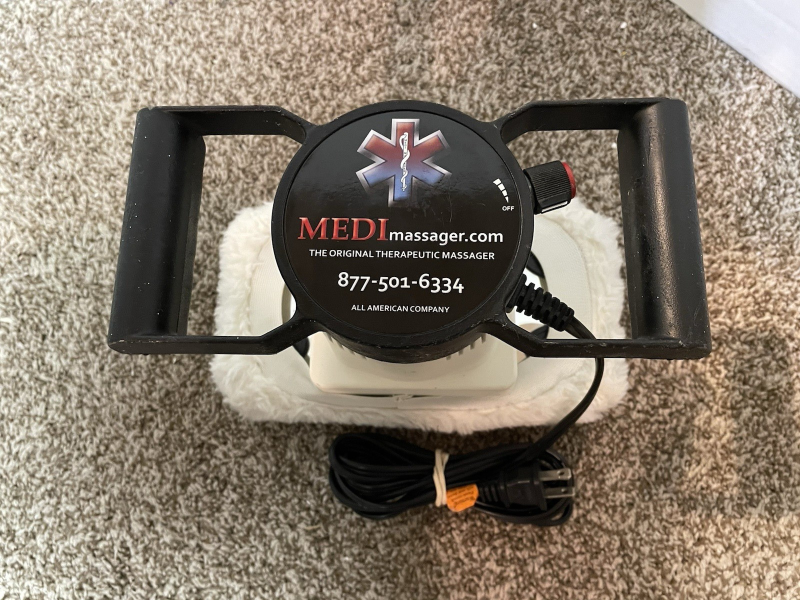 MEDI Massager MediMassager Body Deep Tissue Therapy MMB05 w/Cloth Cover Extra