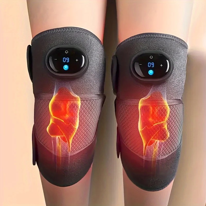 1PCS Rejuvaknee Heat Knee Massage Electric Pain Relief Vibration Massager