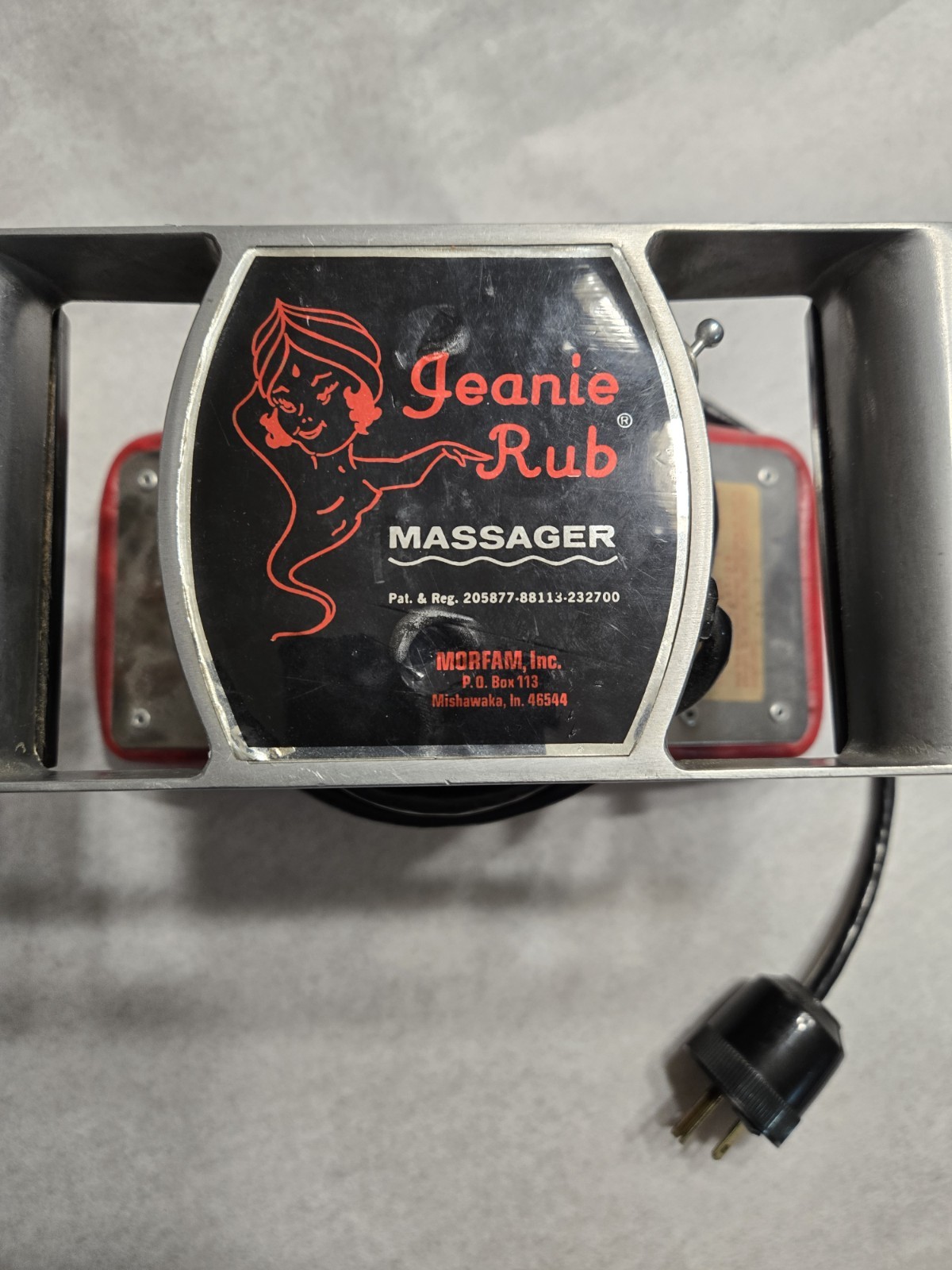 Jenie Rub Morfam M69-315A Single Speed Deep Tissue Massager Tested Works 💪
