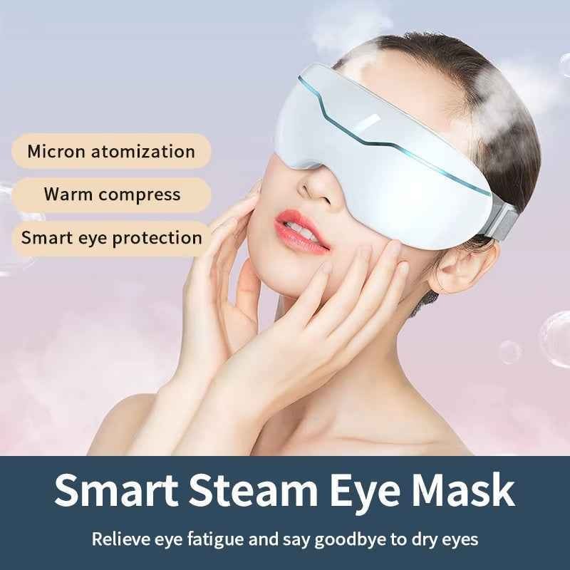 Electric Eye Spa Air Compression Massager – Thermal Facial Relaxation Mask