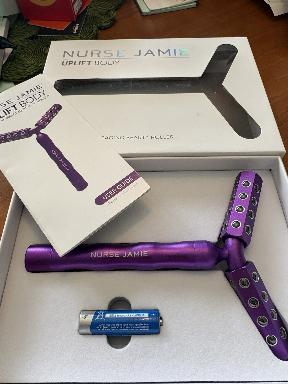Nurse Jamie Uplift Face & Body Sonic Massaging Beauty Roller-Open Box