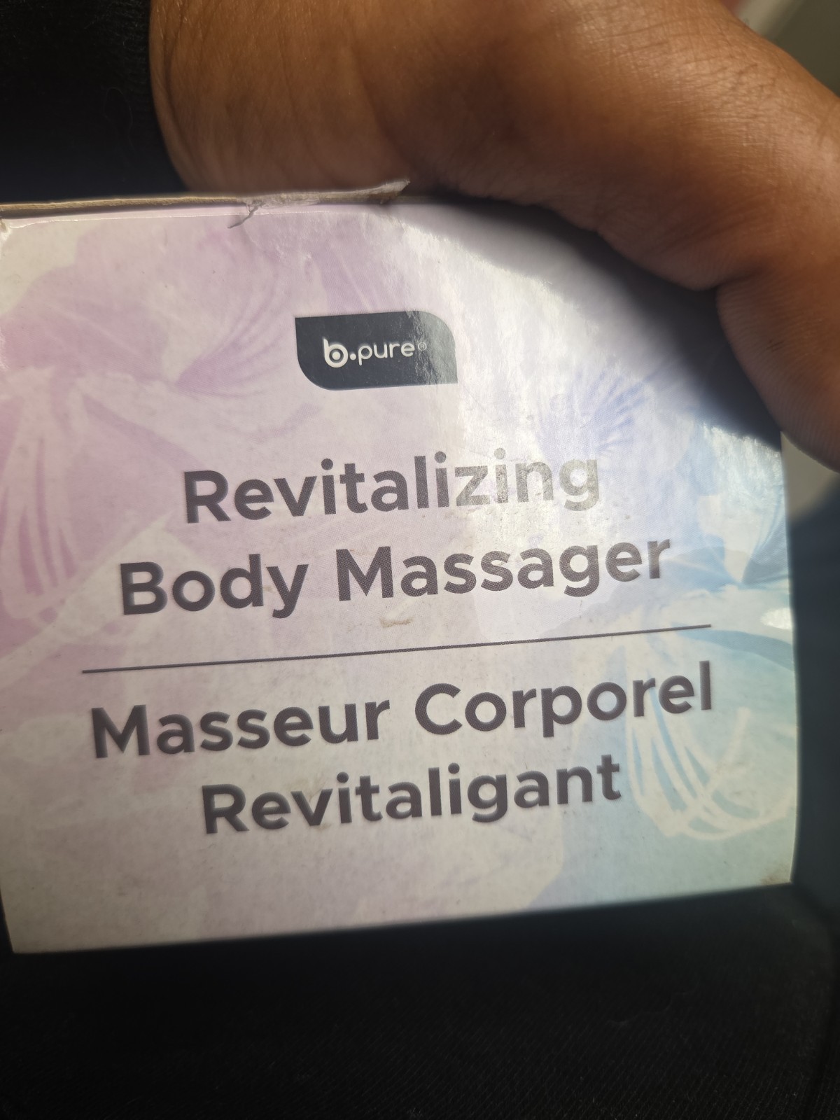 New Open Box | B•Pure | Body Massager | Hand Held | Batteries | Your Choice!