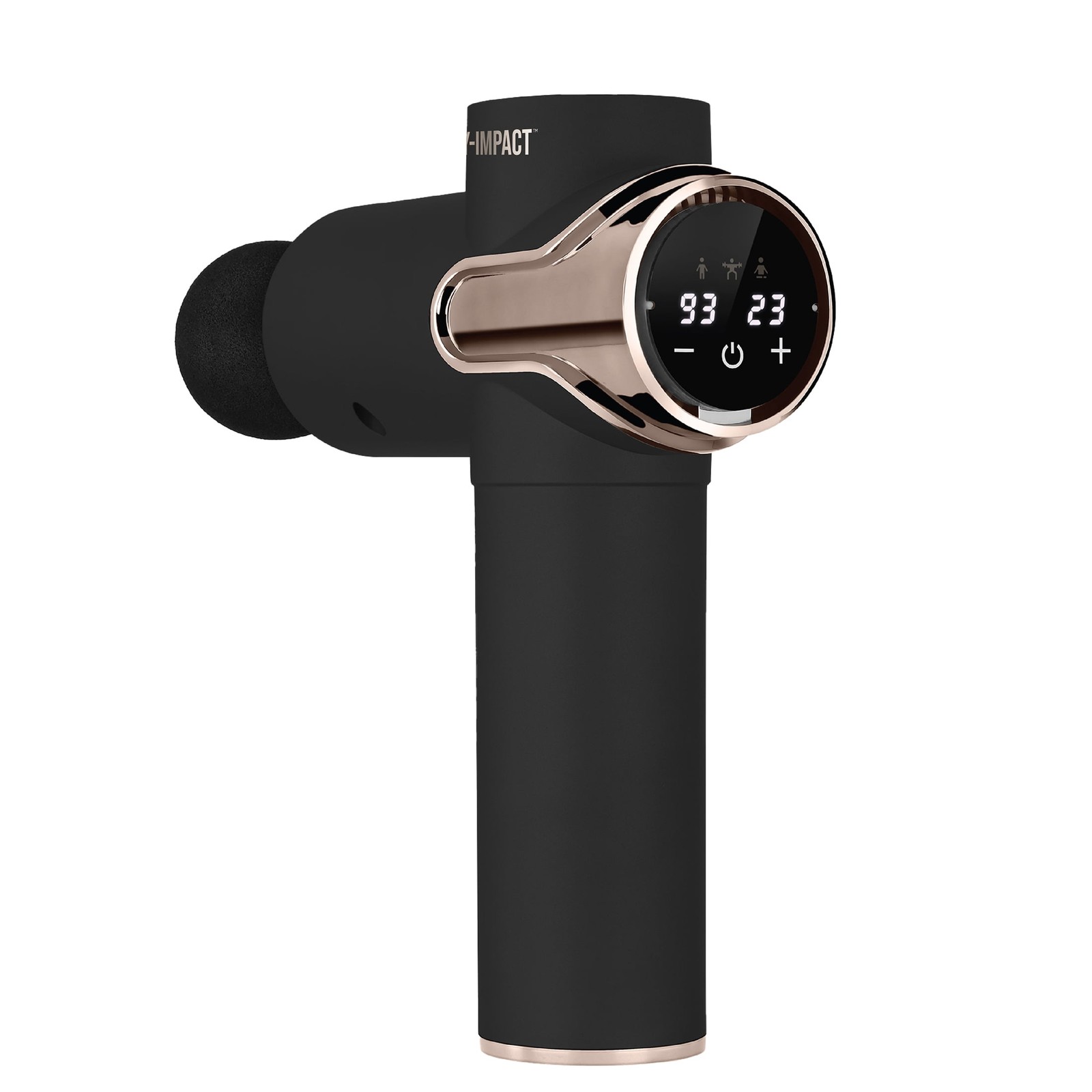HY-IMPACT Power Pulse Deep Tissue Percussion Muscle Massager – Touch Control