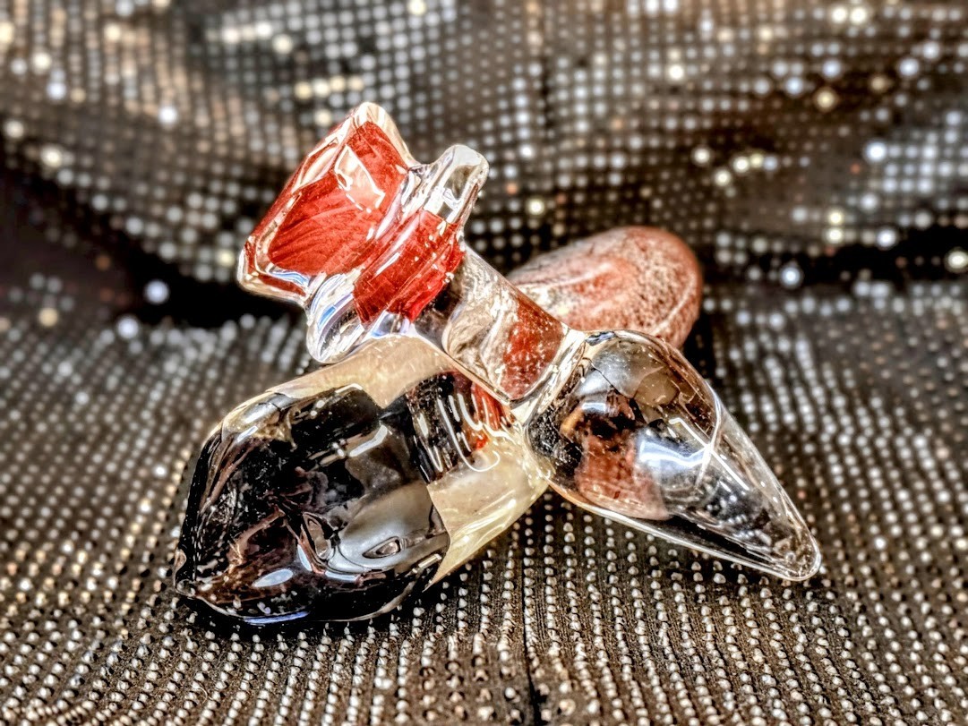 Handmade Glass Duo – Momma’s Little Helper and Pleasure Plug
