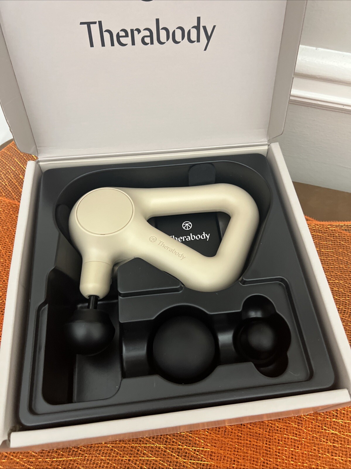 Theragun Relief Handheld Massage Gun-TAN/CREAM*New!