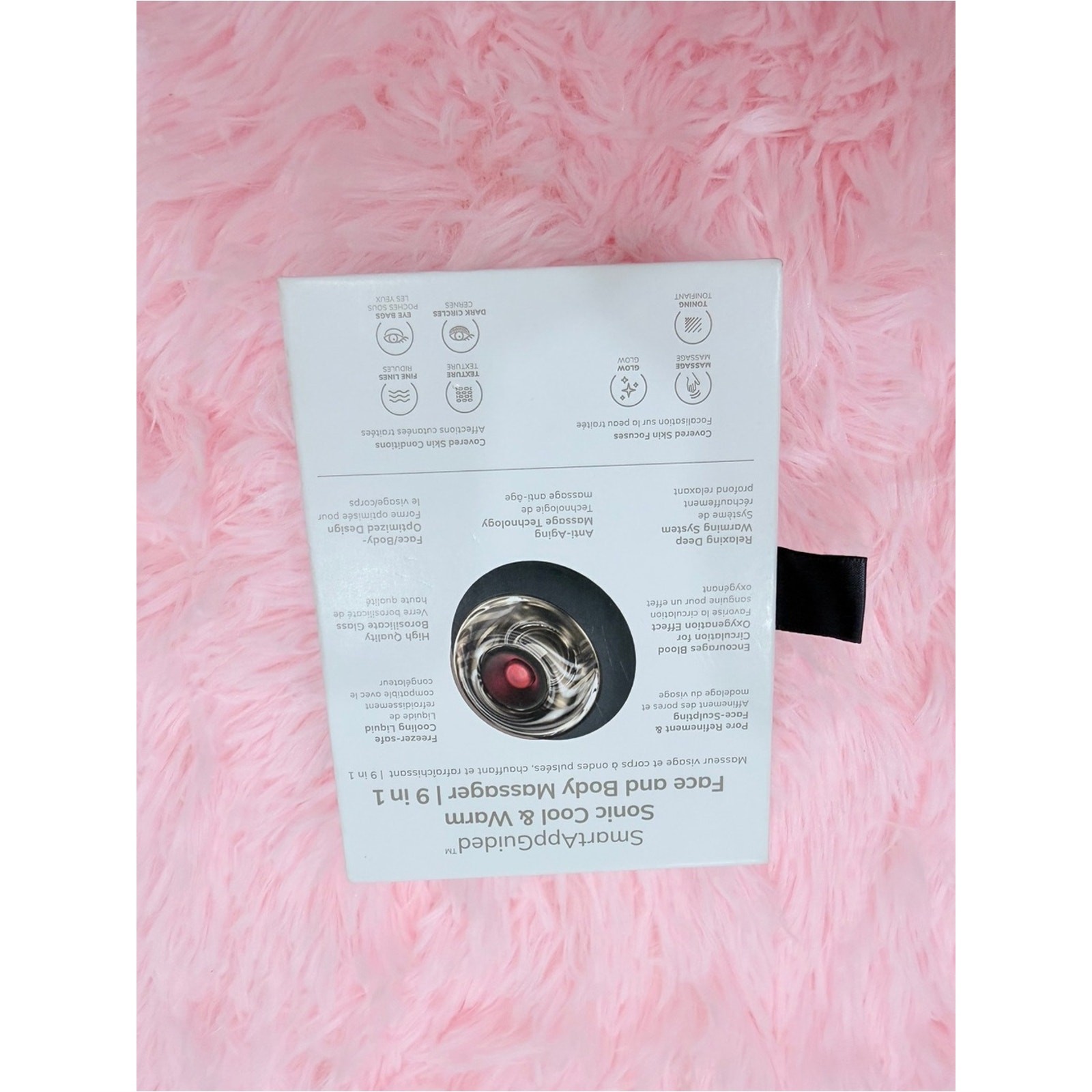 GESKE Face and Body Massager 9in 1 Sonic Cool and Warm