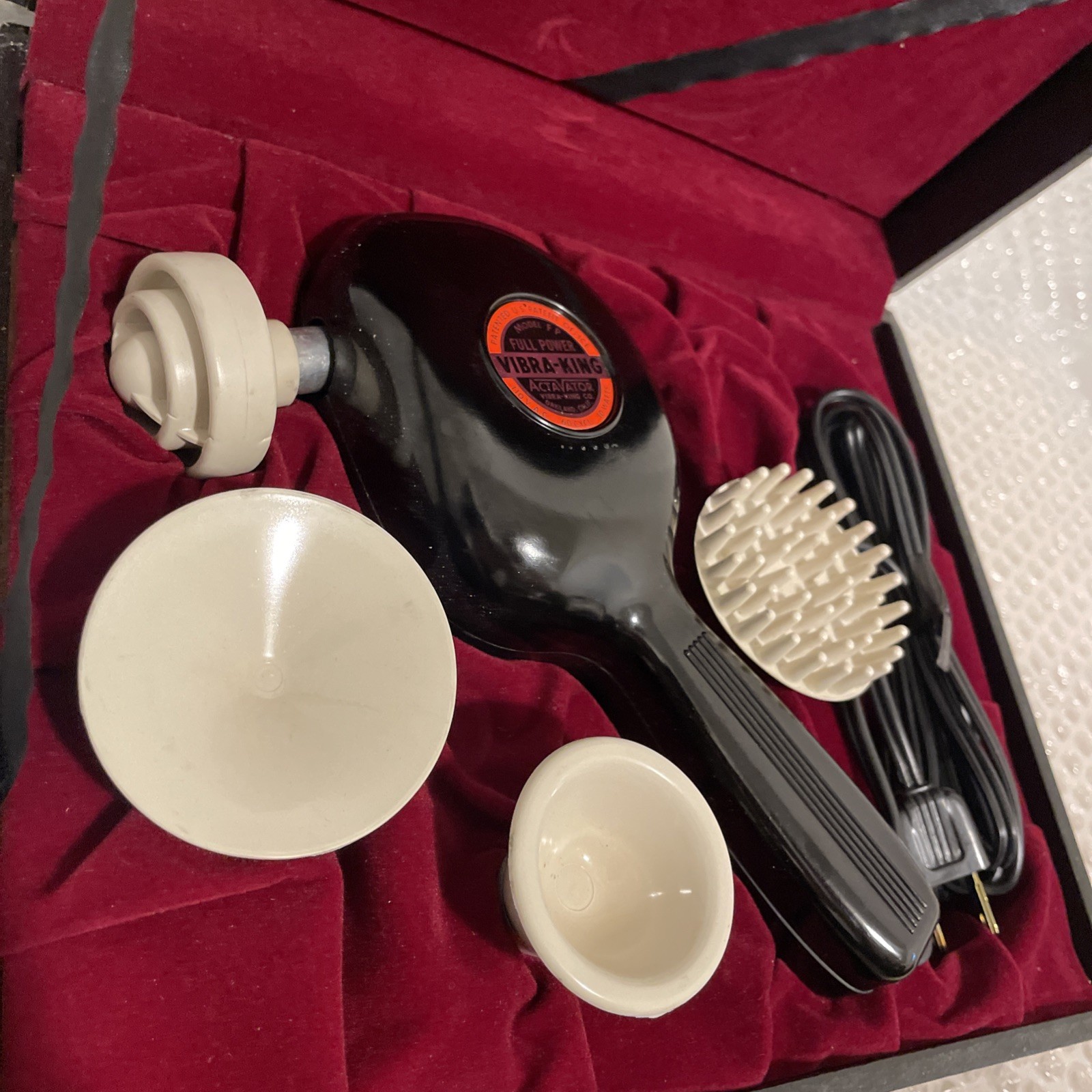 NOS Vibra King Actavator Massager FP Full Power Vibrator Professional Vintage