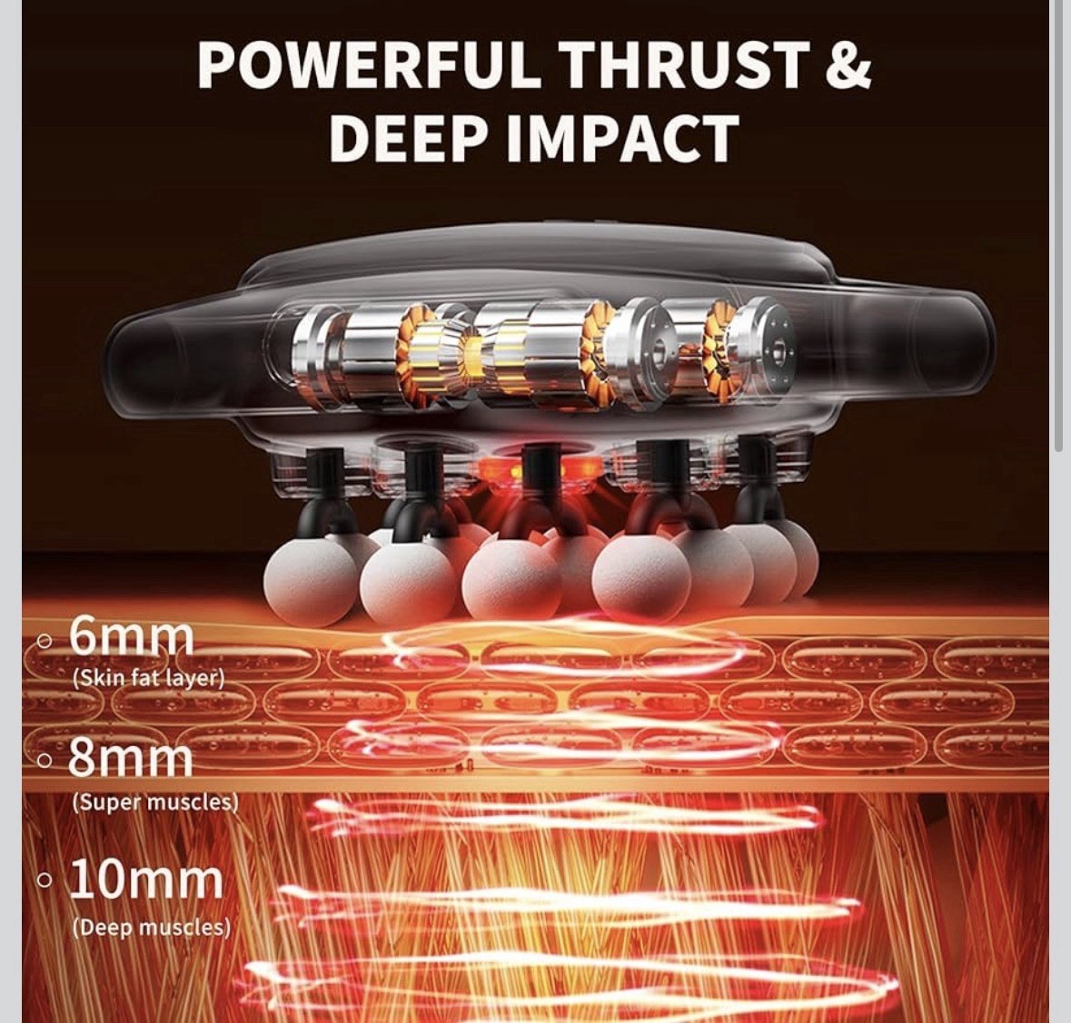 VTT 16-Head Massage Gun Set, Deep Tissue Percussion Massager with 3 Modes