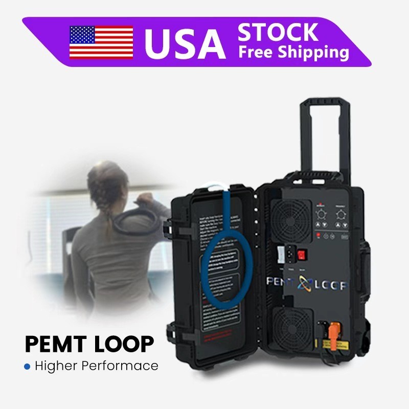 PEMF Pulsed Eletromagnetic Feild Sport Injury Pain Therapy Machine PMST Loop