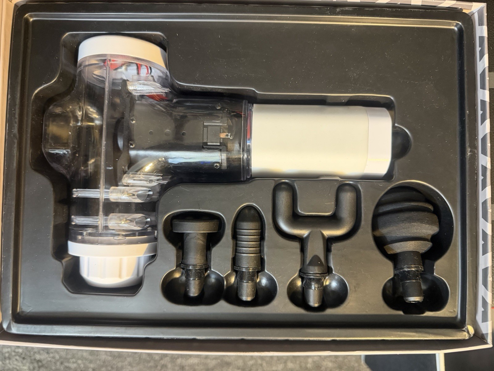 Mahli Muscle Massager Gun Model MDM3005 w Instruction A20 Black in box