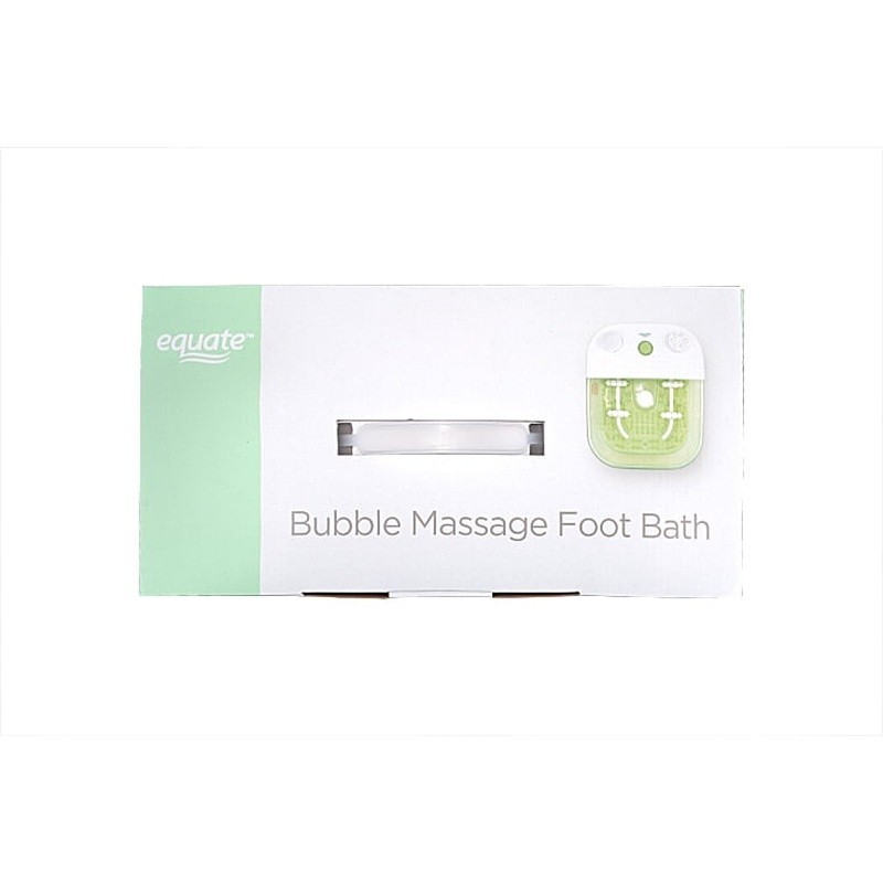 Toe Touch Control Heated Bubble Massage Foot Bath Spa Soothing Relaxation New