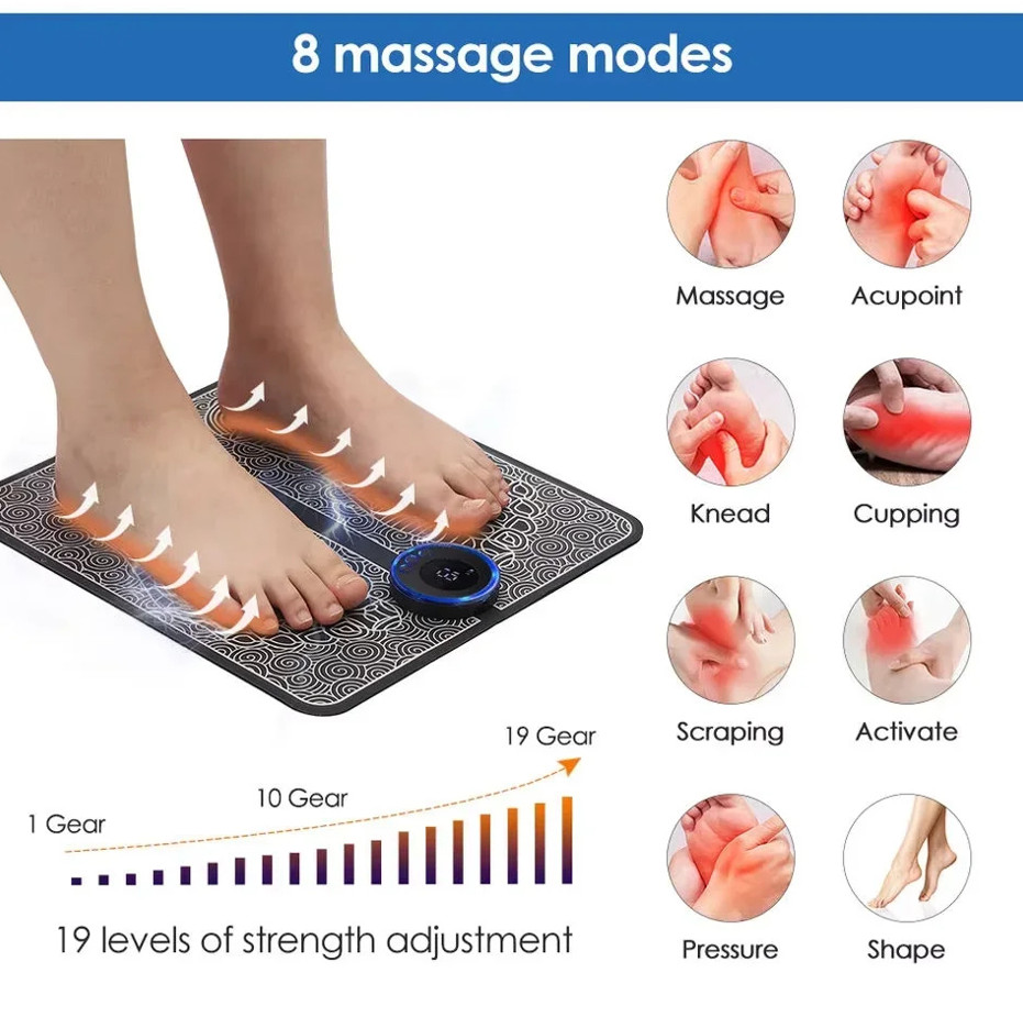 Restural EMS Stimulator Naturally regain foot control after stroke