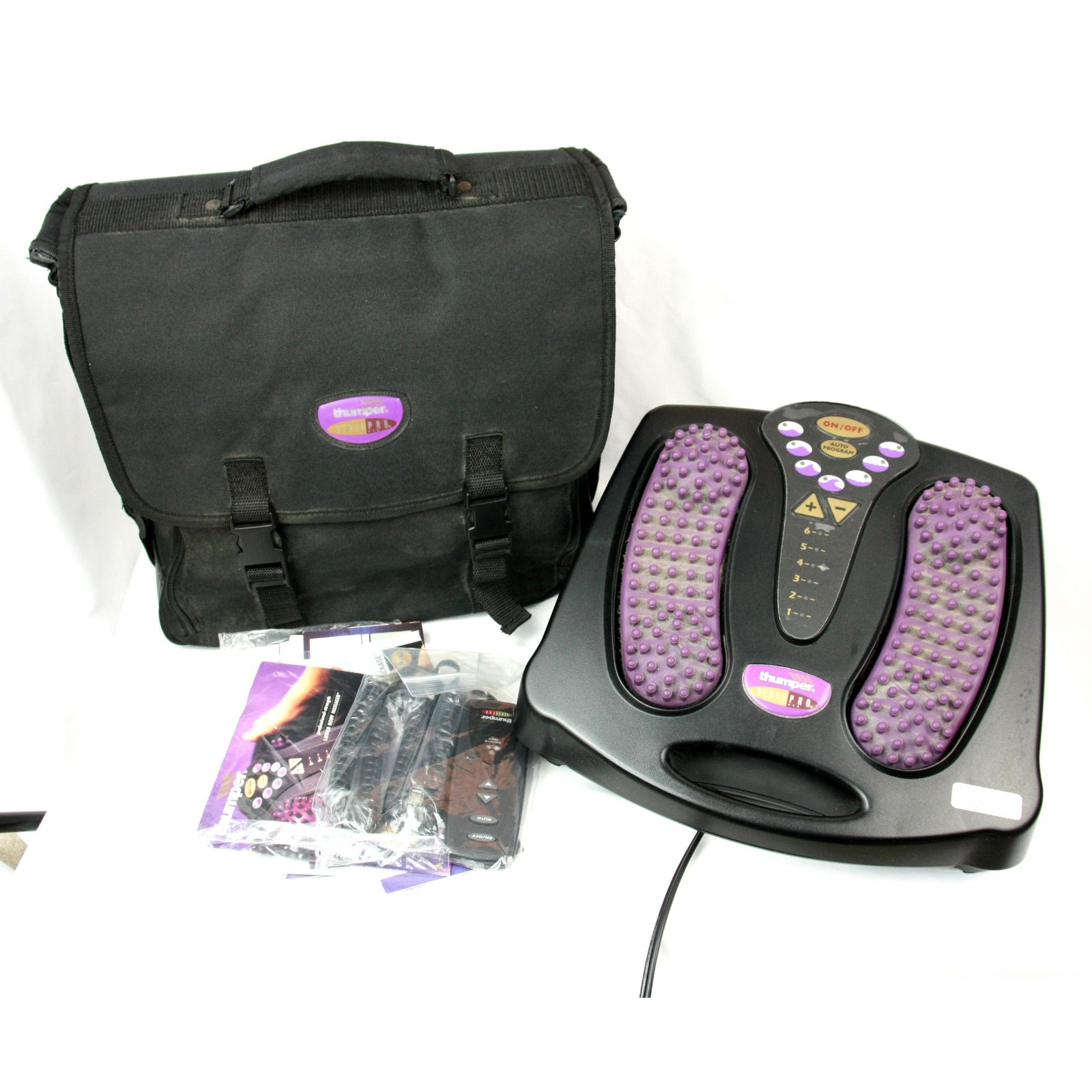 Thumper Versa Pro 403NA Massager with Carry Case AS IS Working READ DESCRIPTION
