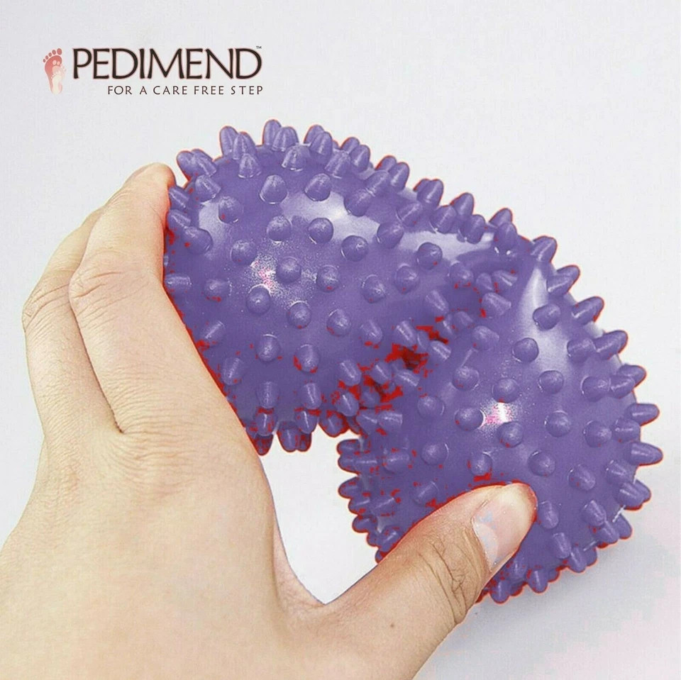 Peanut Yoga Massage Ball Spiky Therapy Roller Reflexology Trigger Point Tool