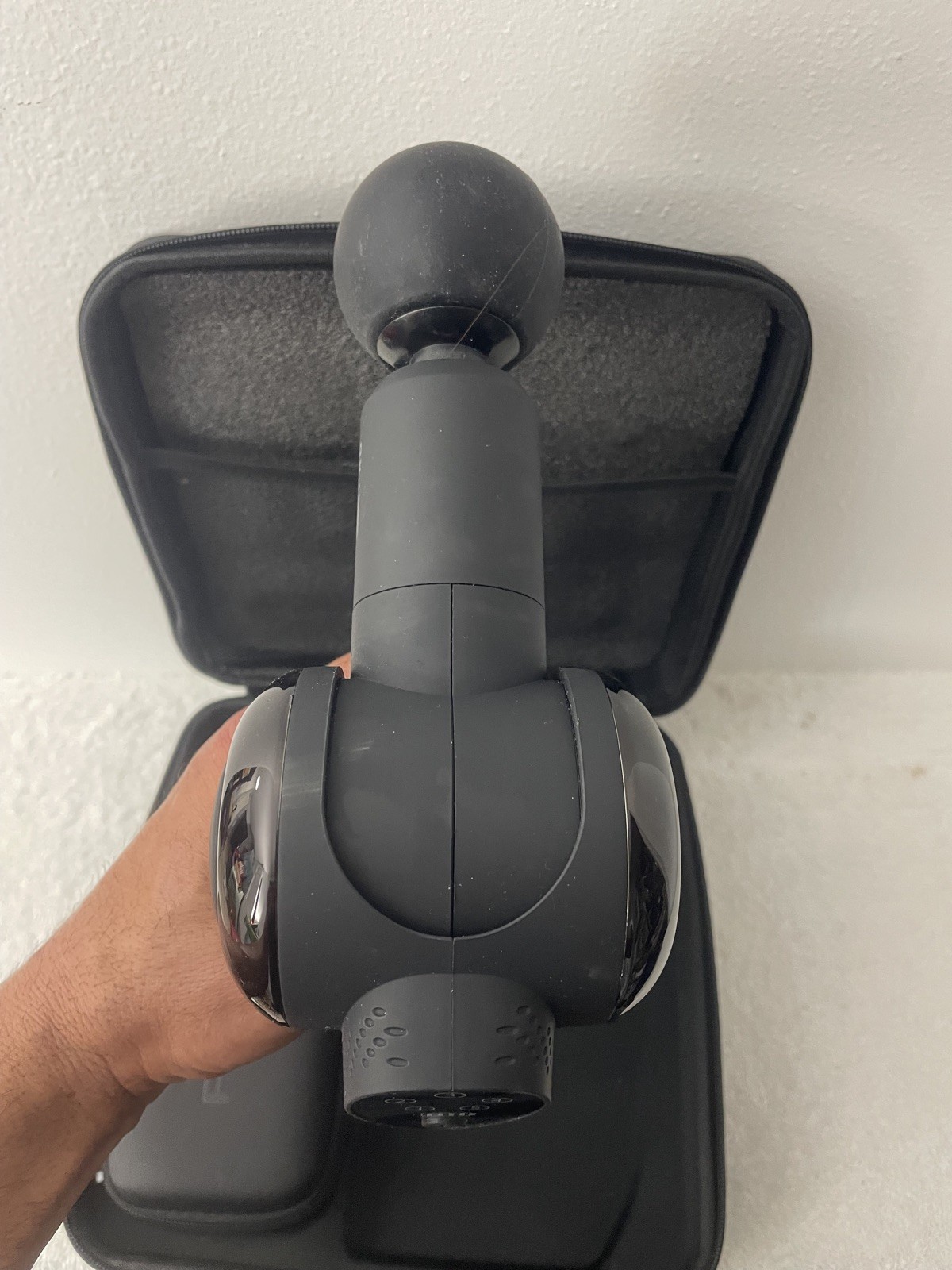 FitRx Pro Massage Gun With Carrying Case & Accessories Works