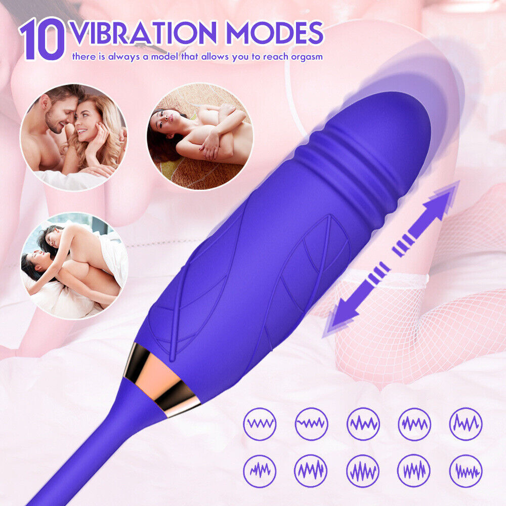 10speed Massagers For Female Anniversary Birthday Gift Massage Tongue Licking US
