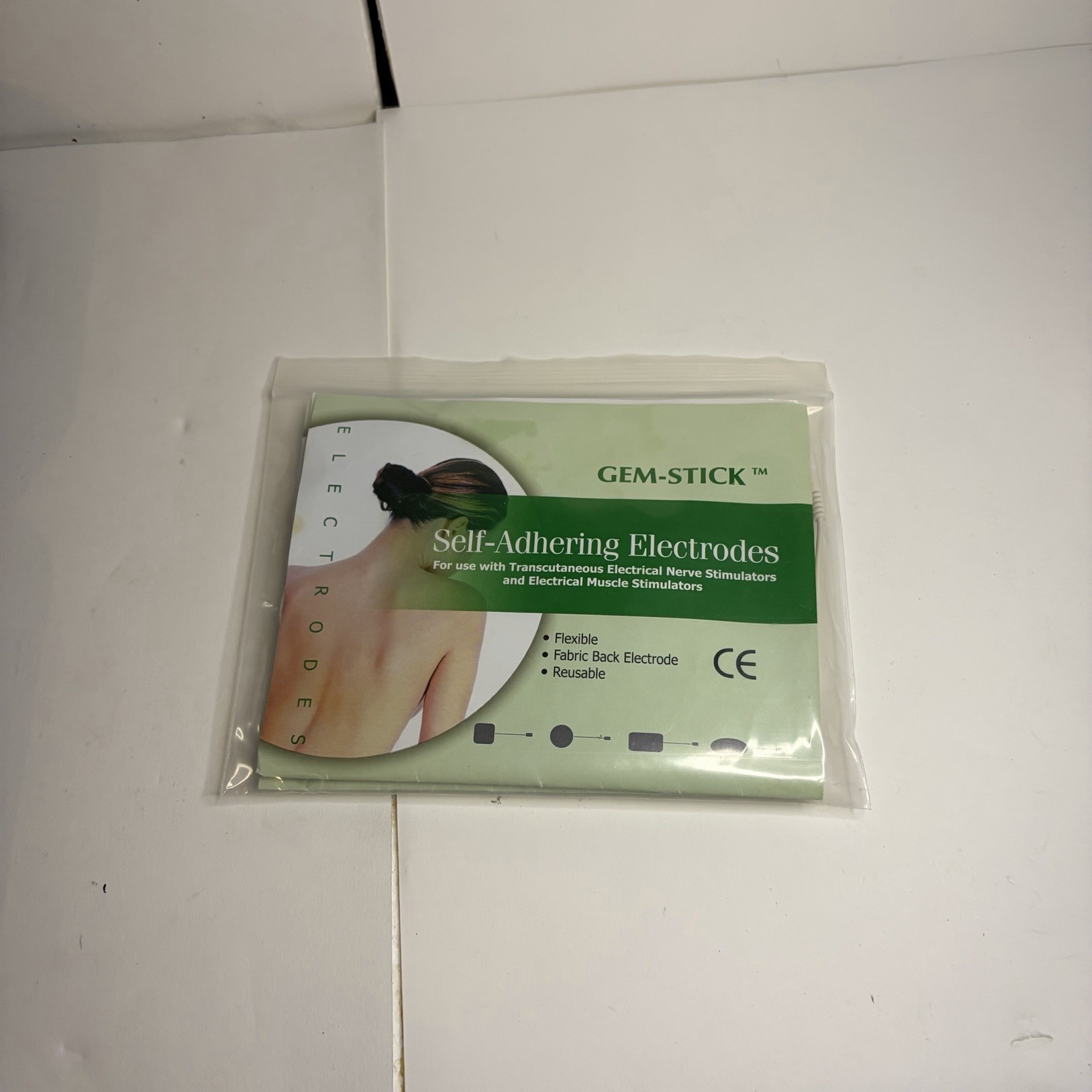 NEW GEM-STIM~GM3A50T Reusable Pads~TRANSCUTANEOUS NERVE STIMULATOR