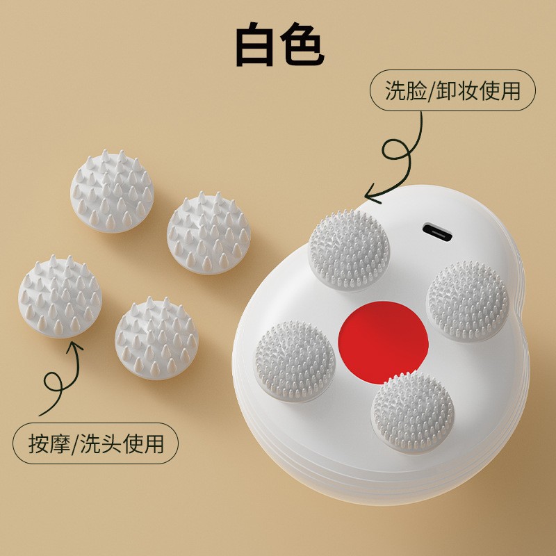 Massager Mini Wholesale Electric Hand Massaging Hair Regrowth Brush Head