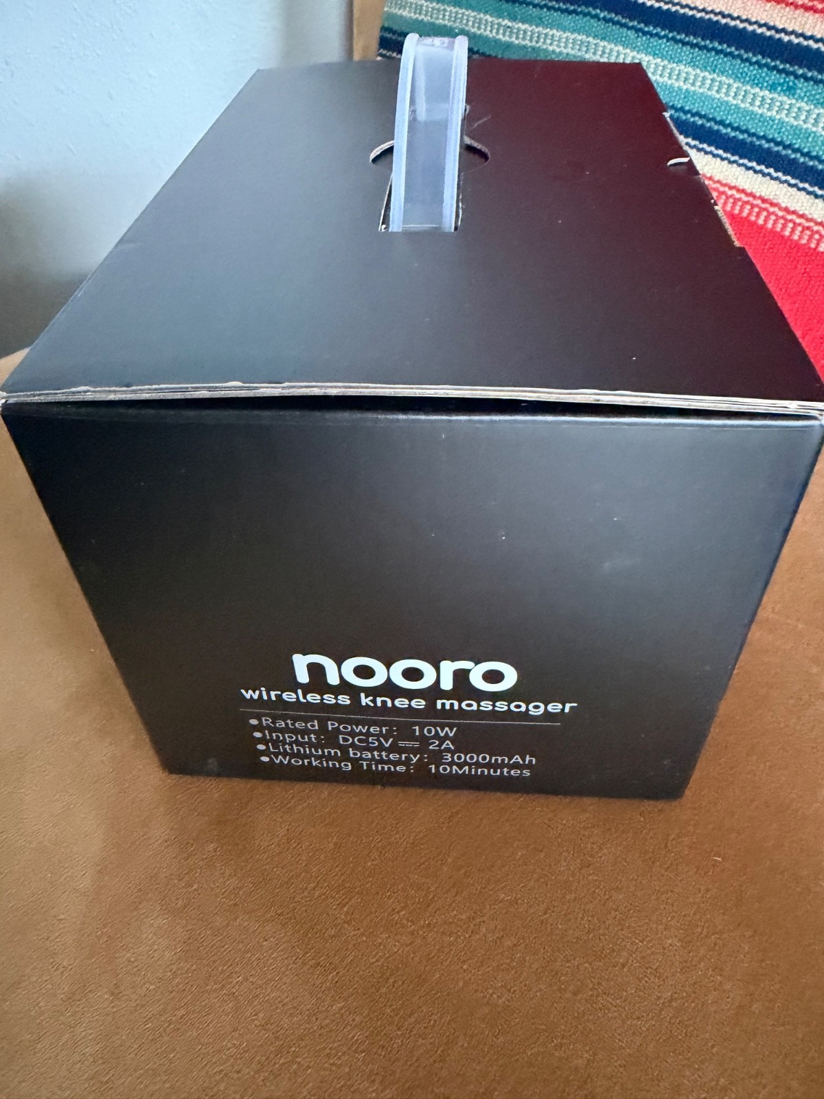 NEW Nooro Knee Massager Wireless Heat Laser Infrared Vibrating Arthritis Therapy