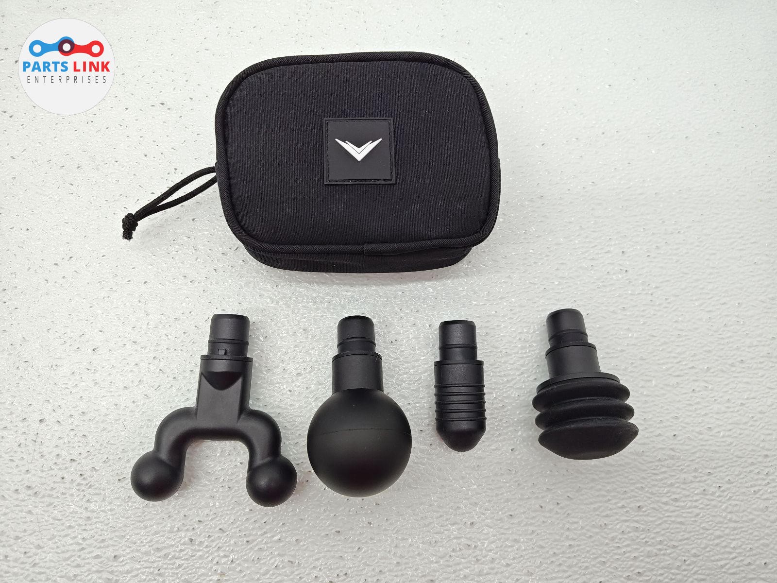 Hyperice Hypervolt Silver Bluetooth Percussion Massage Gun Device Set