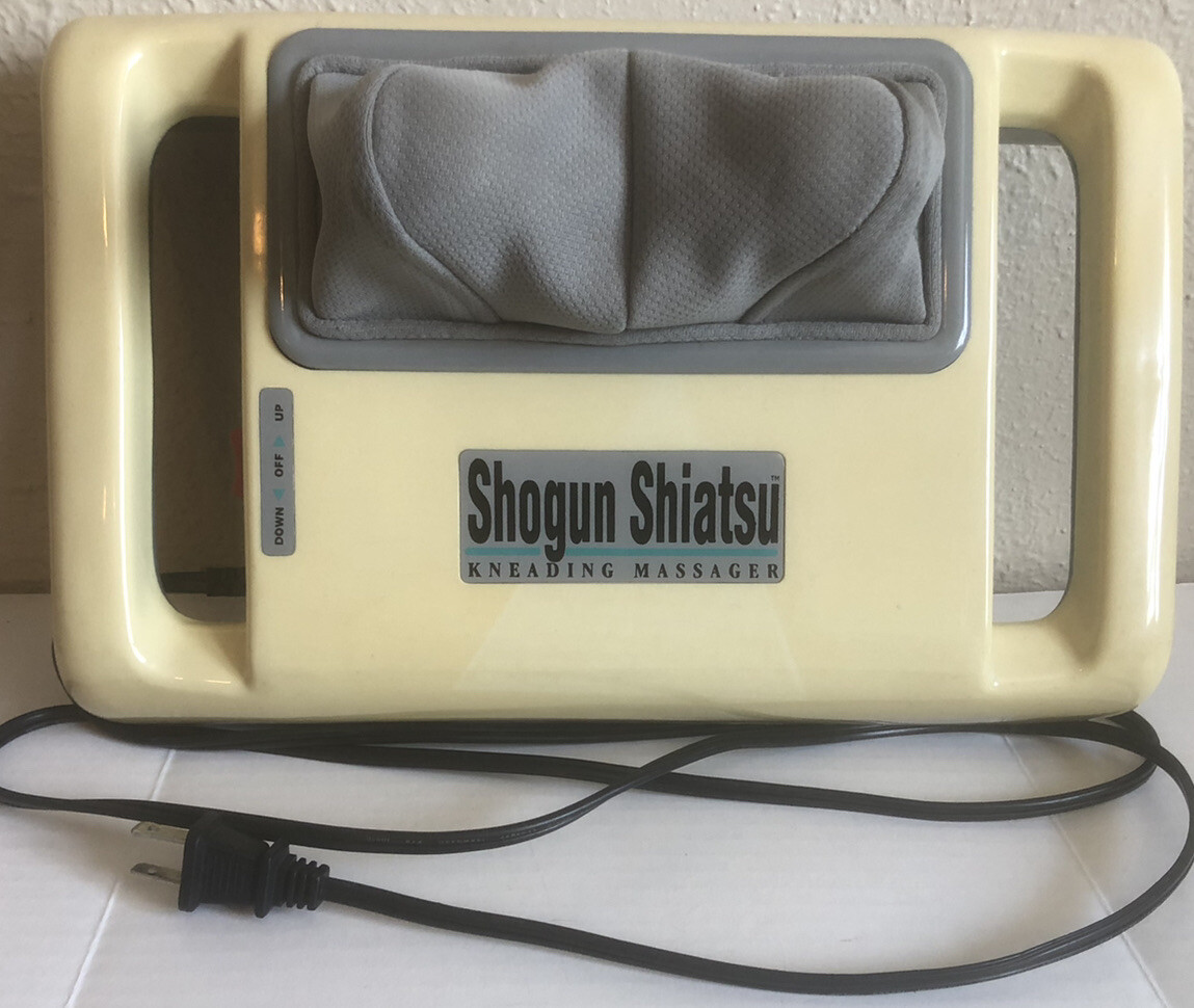 Homedics Shogun Shiatsu Kneading Massager 2 Way Model SM-444 Plug-in Works Great
