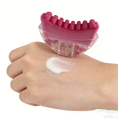 Lymphatic Drainage Massage Face Lymphatic Contour Brush Dry Brushing Face Brush