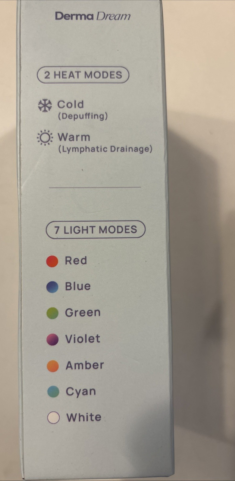 Skin Tightening Lymphatic Drainage Massager Derma Dream Myoglow Pro