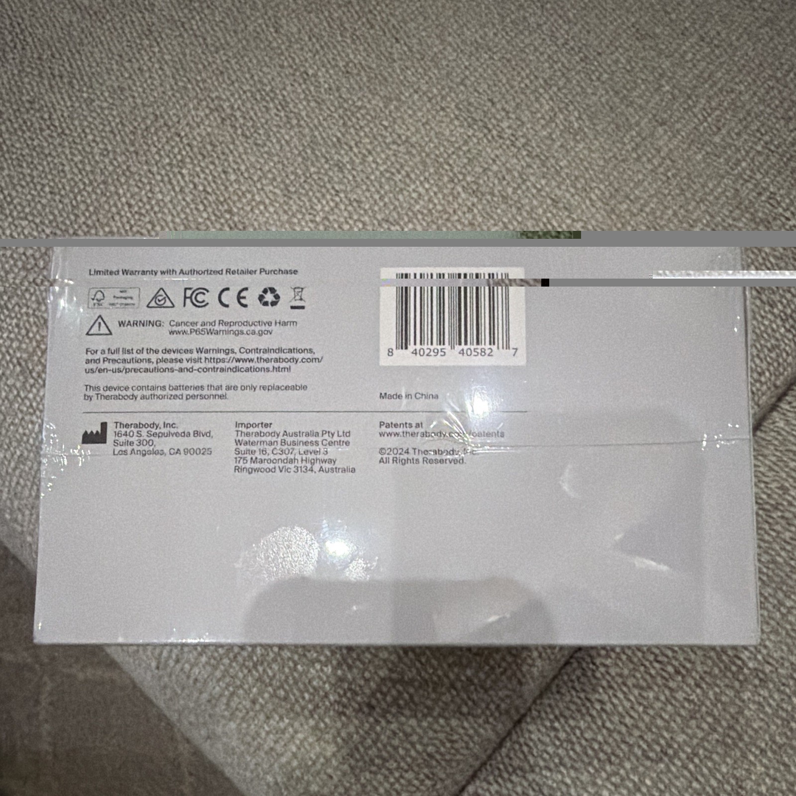 Therabody SmartGoggles 2nd gen – NEVER OPENED sealed in box