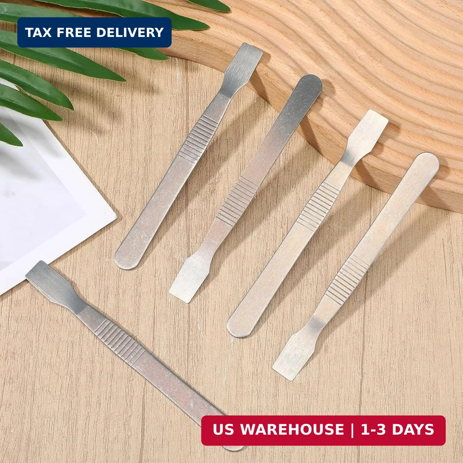 Small Metal Scraper Tool,5 PCS Non-Scratch Scraping Tool, Stainless Steel Scrape
