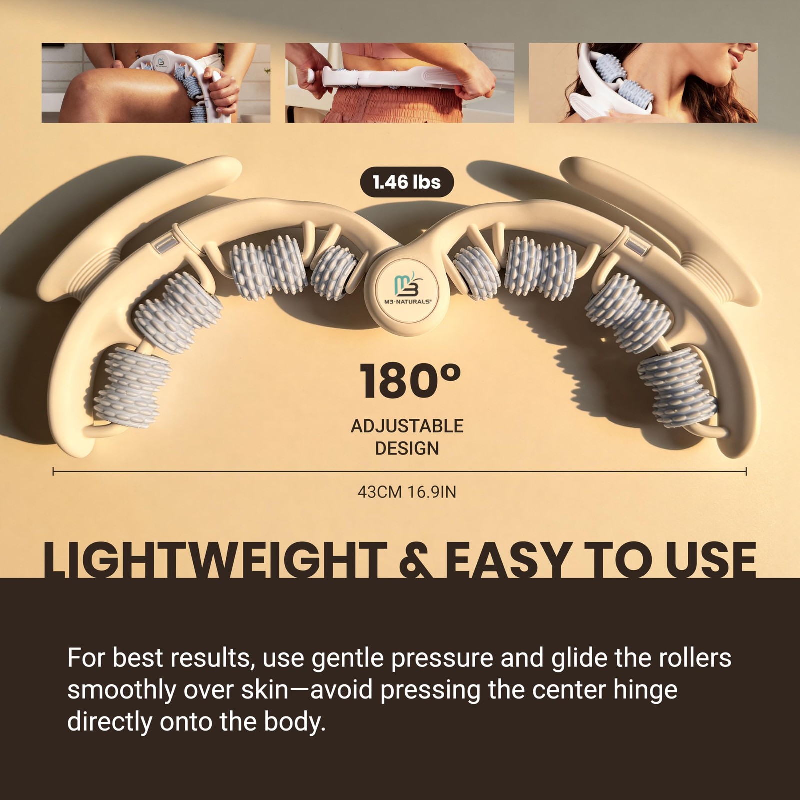 Anti Cellulite Roller & Lymphatic Drainage Multicolor