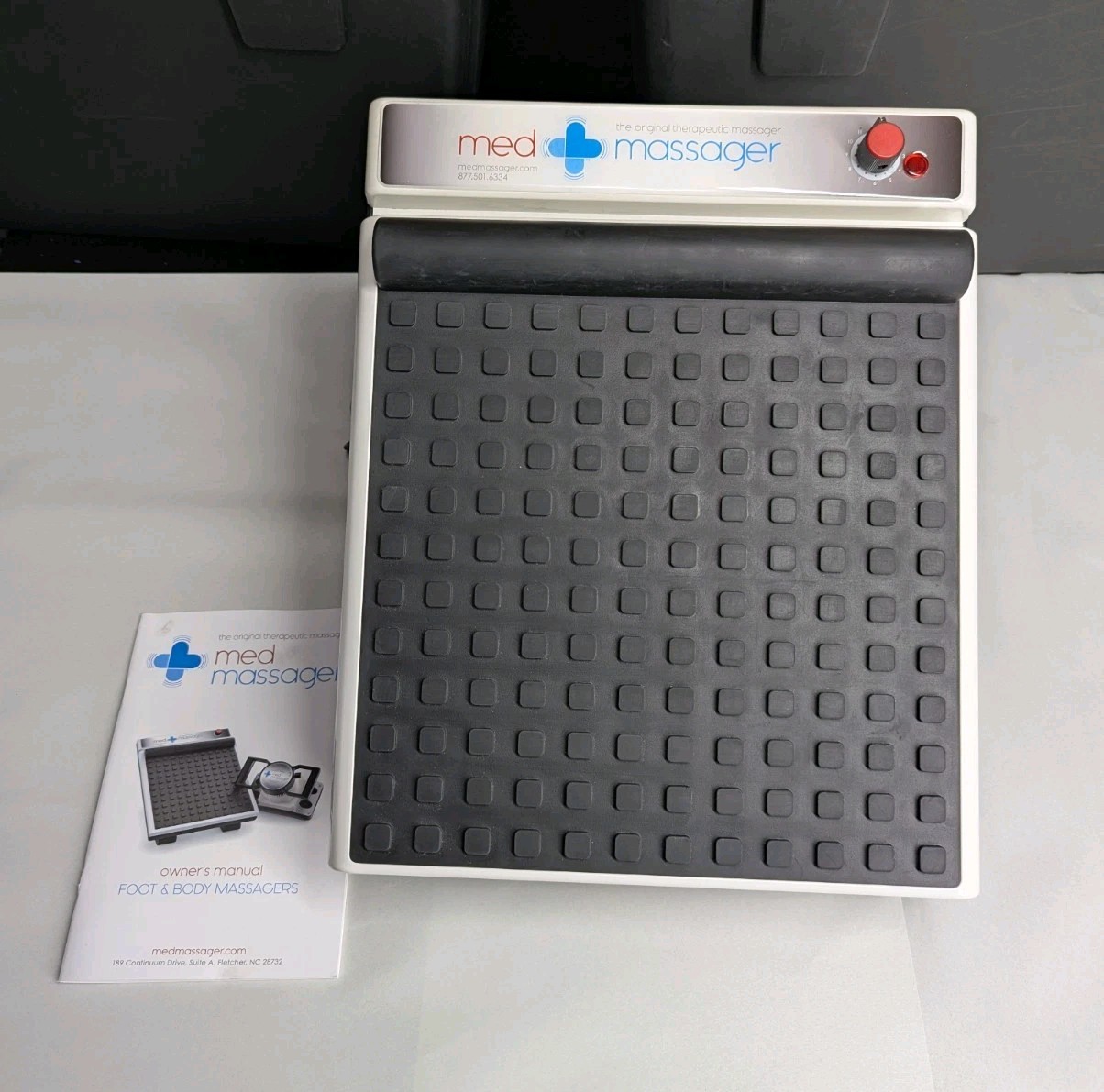 MedMassager MMF07 Therapeutic Vibrating Foot Med Massager / 11-Speed Circulation