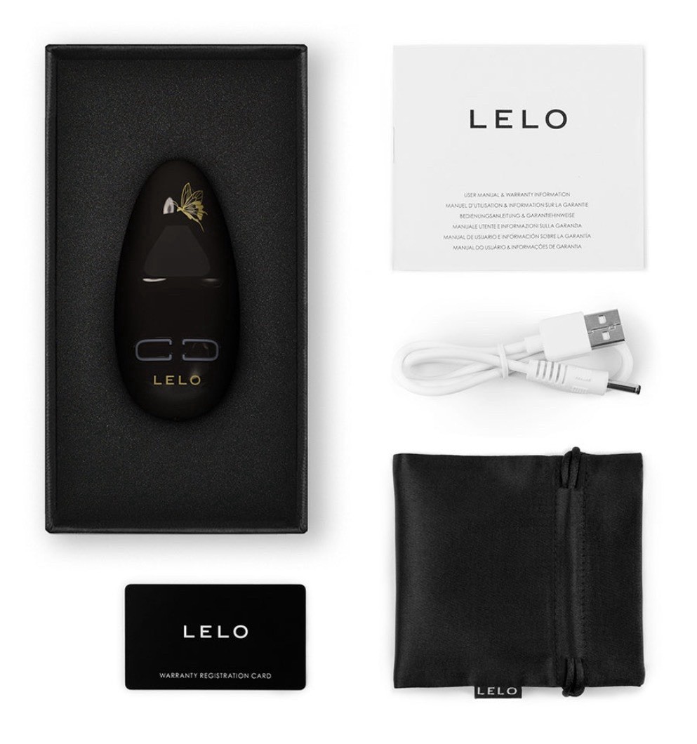 LELO NEA 3 Mini Bullet for Woman Female Massager Pitch Black